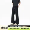 Pantalones casuales de pierna acampanada extralargos para hombres altos, corte holgado, estampado de serpiente, estilo americano, talla grande, pantalones deportivos de pierna recta vintage 190