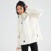 Novo Conjunto de Montanhismo Outdoor Três em Um à Prova de Vento e Impermeável para Mulheres Jaqueta Destacável Compra em Grupo
