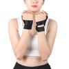 Muñequera calefactora pulgar protección deportiva punto de espuma de artemisa bobinado cruzado protector de dedo cálido presurizado muñequera