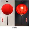 Nova Lanterna Redonda Criativa Chinesa Estilo Antigo Lanterna de Pano Restaurante Sala de Chá Fotang Iluminação Zen Lanterna de Tecido Decoração Suspensa