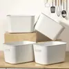 Caixa de Armazenamento Nº 4 Cesta de Armazenamento de Brinquedos Infantis Lanches de Dormitório Estudantil Roupa Íntima Meias Caixa de Armazenamento de Utensílios Domésticos de Cozinha
