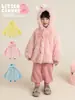 Abrigo de Invierno Cálido para Niños Wulibu 2026 Nuevo Estilo Felpa Gruesa con Forro de Polar, con Capucha, Dibujos Animados de Peluche