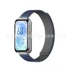 Adecuado para Huawei Band 11 Pro, Huawei 11 y Correa de Silicona Huawei Band 11 con Patrón de Lichi y Cierre Magnético