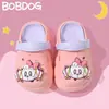 Zuecos de Verano Babudou para Niños Zapatos Cerrados Zapatillas Infantiles para Niños y Niñas Uso Dual en Exteriores Zapatos de Playa de Dibujos Animados