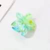 Acessório de Cabelo Moda Europeu e Americano Venda Quente Padrão Mármore Colorido Frangipani Pegador Doce e Fresco Meio Preso para Mulheres