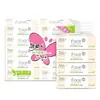 Papel de Seda Jierou 24 Hojas 10 Paquetes Portátil para Viaje Húmedo Suave Servilleta Mini Pañuelo de Papel Pl201