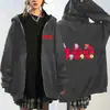 Cárdigan Sudadera con Merchandising de Grupo K-Pop, Sudadera con Capucha con Cremallera Estampada Arirang World Tour, Ropa Casual Holgada de Apoyo para Fans