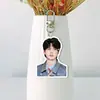Chaveiro Dupla Face de Acrílico com Fundo Branco Pu Yixing Pingente de Mochila Suporte Mercadoria Mesmo Estilo Tiktok