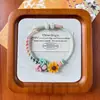 Pulsera Tejida a Mano con Nudo Wenchang Ganadora del Primer Premio, Se Puede Ensartar con Cuentas, Hilo Rojo para el Éxito, Nuevo Diseño de Nudo Ajustable