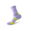 Meias Esportivas para Corrida Femininas, Cano Médio com Malha Felpuda na Parte Inferior, Absorventes de Suor e Antiodor, Meias Femininas para Maratona e Badminton, Atacado de Zhuji