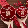 Caixa de Costura, Kit de Costura Grande para Dote de Casamento, Conjunto de Bordado, Suprimentos de Casamento para a Família da Noiva