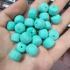 Turquesa de magnesita de alta porcelana, cuentas de barril palindrómicas de magnesita, hechas a mano, DIY, texto, juego, accesorios de moda, cuentas de Buda, decoración de pulsera de mano