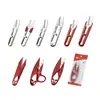 Serie PIN protector de dedo en forma de U tijeras para hilo de coser múltiples especificaciones disponibles costura de ropa punto de cruz corte de tela hecho a mano venta al por mayor