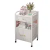 Carro para Herramientas de Ventosaterapia de Salón de Belleza Carrito Pequeño Estante de Almacenamiento Móvil Estante de Almacenamiento Ligero Multicapa Gabinete de Belleza para Uñas