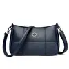 Bolsas Transfronterizas para Mujer 2026 Nuevo Cuero Suave Bolso Cruzado de Hombro Único Bolso Sencillo para Señoras de Mediana Edad Madre