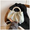 Bolso cruzado de hombro, bolso tipo cubo, bolso de mano, diseño de nicho, estilo casual, combinable, de nueva moda 2025
