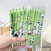 Nova Panda Press Gel Pen High Color Value Cartoon Cute Large Capacity Brush Pen Ink Pen Black Student Sign Pen