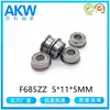 Suministro Directo del Fabricante de Cixi F685Zz Lf-1150Zz 5*11*5mm Rodamiento Miniatura Electromecánico con Brida para Impresora