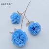 Simulación de 3 cabezas peonía de Luoyang salón de bodas guía de camino fila de flores flor falsa decoración del hogar accesorios para fotos flor de seda al por mayor