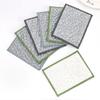 Paño Especial para Lavar Platos de Cocina para Uso Doméstico, Absorbente de Aceite Antiadherente, Esquina Recta, Alambre Plateado de Burbujas, Estropajo Doble Cara para Ollas y Platos