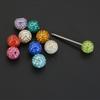 3-5mm 1.2/1.6mm embrulhado cola bola de lama de cristal acessórios de joalheria atacado e-commerce transfronteiriço piercing unhas labiais