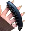 Pinza de plátano coreana de moda y simple para el cabello para mujer, pasador versátil para salir