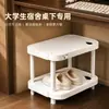 Zapatero sencillo para entrada de dormitorio, estante de zapatos de varias capas pequeño y estrecho para el hogar, gabinete de almacenamiento esencial para viviendas de alquiler