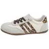 Tênis de Treino Alemão Color Block Retrô Feminino 2026 Outono Novo Casual Aumentador de Altura Leve Casual Versátil Esportivo Tênis Forrest Gump