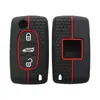Adequado para Peugeot Citroen 308 307 Citroen Serala Picasso capa de chave de carro de silicone