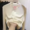 Camiseta interior versátil de forro polar para niños, estilo otoño e invierno, camiseta para niñas, cuello semi-alto, para niños mayores, capa interior cálida, top de manga larga