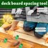 Ferramenta Espaçadora de Deck Espaçador de Deck Criativo Transfronteiriço 4 Espessuras Ferramenta Espaçadora de Deck Espaçador ABS
