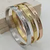 Pulseira de Aço Titânio Banhada a Ouro de Alta Qualidade Transfronteiriça para Meninas Nicho Diamante Gipsofila Não Desbota Estilo Ins Pulseira Atacado