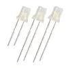 F5/5MM cabeza plana con LED monocromático lateral tipo niebla, perlas de luz indicadora en línea, patas largas patas cortas, tubo led luminoso de dos niveles