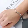 Pulsera 'Contigo en Todo' Versión Lujo Ligero Pequeño Ciervo para Mujer Estilo Japonés y Coreano Personalidad Simple Estudiante Estilo Mori Joyería para Mejores Amigos Parejas