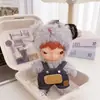 Solo ropa de muñeca: Colgante de muñeca de peluche de vinilo de la serie Hirono Road Log, conjunto de ropa para muñeca Hirono, abrigo, sombrero