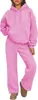 Nuevo conjunto de dos piezas de sudadera con capucha casual y pantalones deportivos de pierna recta, estilo europeo y americano, transfronterizo, para otoño e invierno, en stock