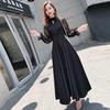 Vestido de Noche de Alta Gama para Mujer 2026 Nuevo Estilo Banquete Elegante Socialité Negro Uso Diario con un Sentido de Lujo y Sofisticación Adecuado para el Uso Diario