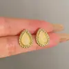 Atacado Transfronteiriço Brincos de Metal de Alta Qualidade para Mulheres 2025 Novo Estilo Quente Brincos de Luxo Acessível Joias Simples Elegantes para Orelha