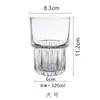 Xícara de Café Estilo Ins, Caneca Suja Retrô, Copo para Cold Brew, Copo de Vidro para Café Americano Gelado, Copo para Flat White, Copo para Latte