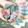 Clipes Coloridos Triangulares em Estoque, Clips de Prova Artísticos e Frescos, Clips de Canto, Pastas de Escritório Coloridas tipo Doce para Documentos Venda por Atacado