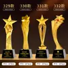 Trofeo de Cristal de Resina Nuevo 2025 Medalla Hecha a Medida Atmosférico de Gama Alta Creativo Campeón de Concurso de Canto Niños