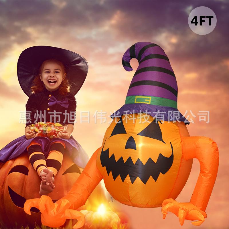 SI-B061--4ft-戴帽幽灵南瓜-3.jpg