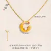 Conjunto de Joias Étnicas Xinxiang Banhado a Ouro com Brincos de Pena de Pérola Incrustados com Diamantes e Pingente, Corrente de Clavícula Versátil de Alta Qualidade