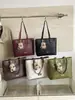 Shuai Mi Jia simple, elegante, moderno, gran capacidad, nuevo modelo 2026, para estudiante universitario, para ir al trabajo, de hombro, bolso tote casual