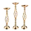 Explosões de adereços de casamento guia de estrada suporte de flor de cânhamo_decoração de casamento de metal galvanizado para mesa_decoração de casamento de flores para feriado