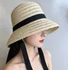 Chapéu de Sol de Aba Larga Estilo Francês para Mulheres com Top Côncavo 70% de Desconto Chapéu de Sol de Praia de Verão Chapéu de Palha Chapéu de Proteção Solar