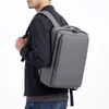 Mochila de negocios de alta gama, mochila para portátil para hombre, gran capacidad, resistente al agua, mochila para viajes y desplazamientos