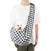 25 Nuevas Bolsas para Gato de Salida con Patrón de Espiga y Hebilla Ajustable, Bolsa Portátil para Perro, Bolso Cruzado para Mascota