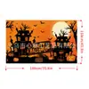 Suministro Especial Transfronterizo Tela de Fondo para Halloween Impresión de Alta Definición Calabaza Casa Embrujada Festival de Fantasmas Serie de Telas de Fondo para Decoración