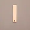 Lámina de cobre lámina de zinc lámpara de pila de fruta reloj lámina de electrodo de pila de agua salada material de juguete para experimento científico